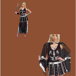 Glorious Gladiator CONVERTIBLE  Royal Warrior Costume- Small/Medium/Large